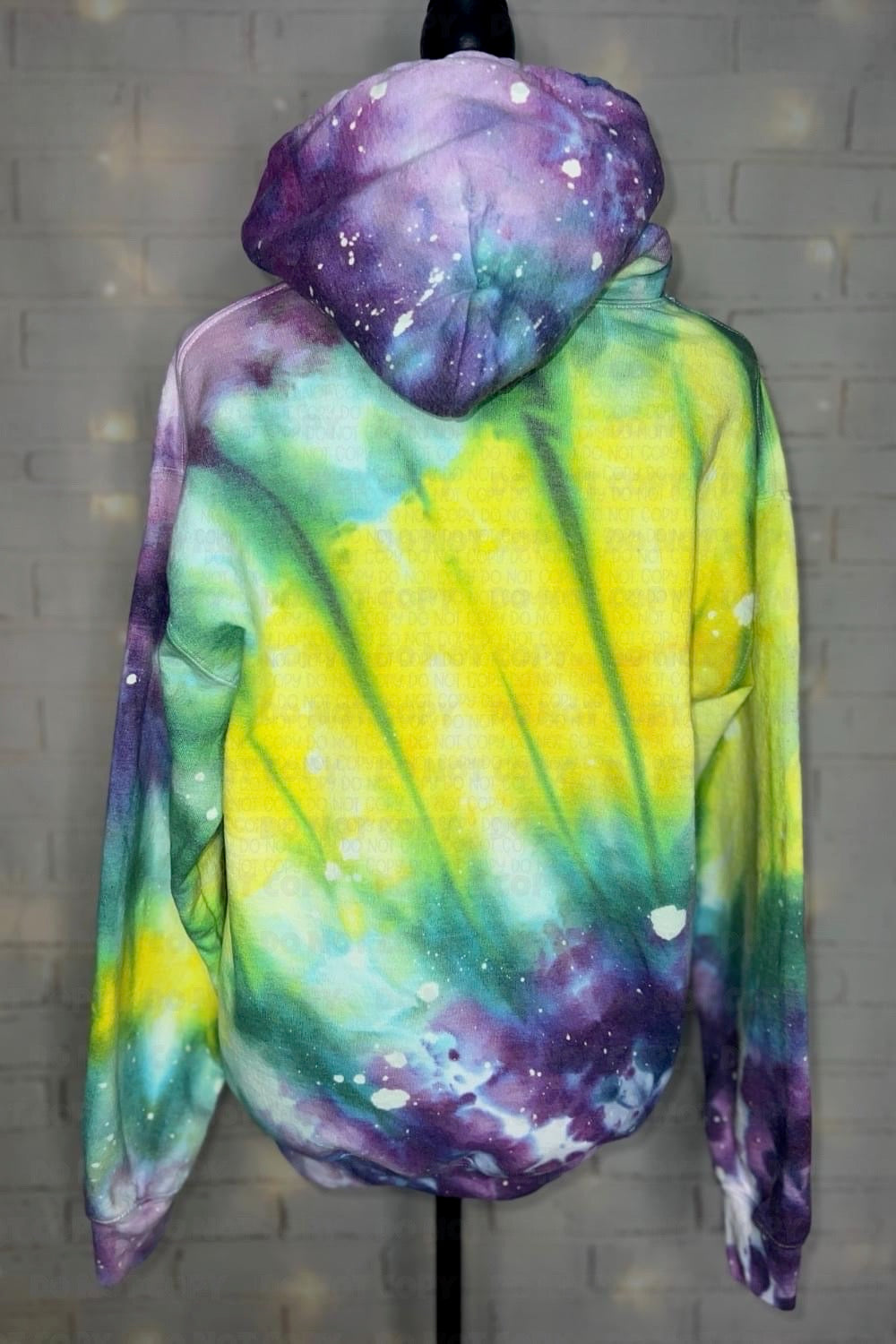 It's Okay Tie Dyed Hoodie