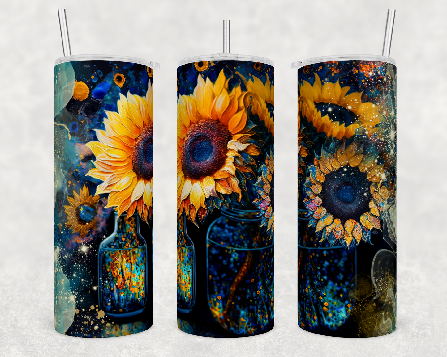 Sunflowers 2-Alcohol Ink