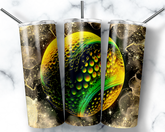 Softball-Alcohol Ink