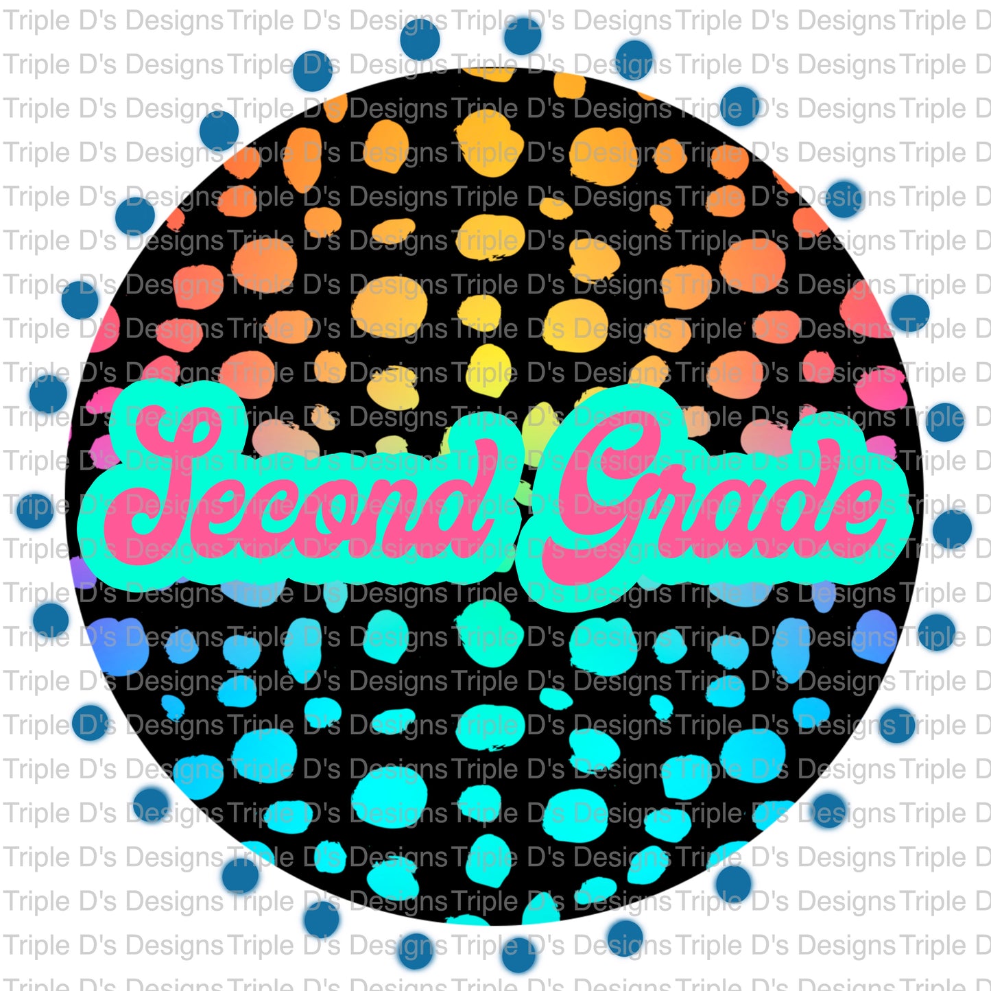 Second Grade Rainbow