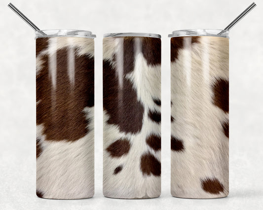 Cow Print-Brown White
