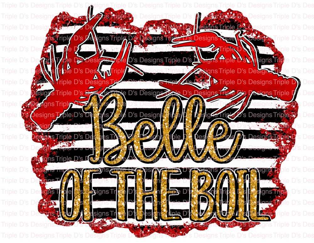 3536-Belle of the Boil stripes