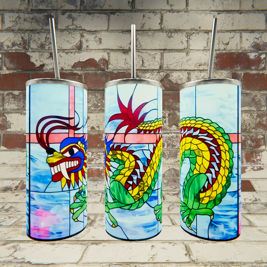 Dragon Stained Glass