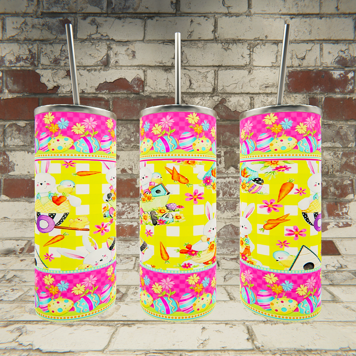 Easter Bunnies-yellow