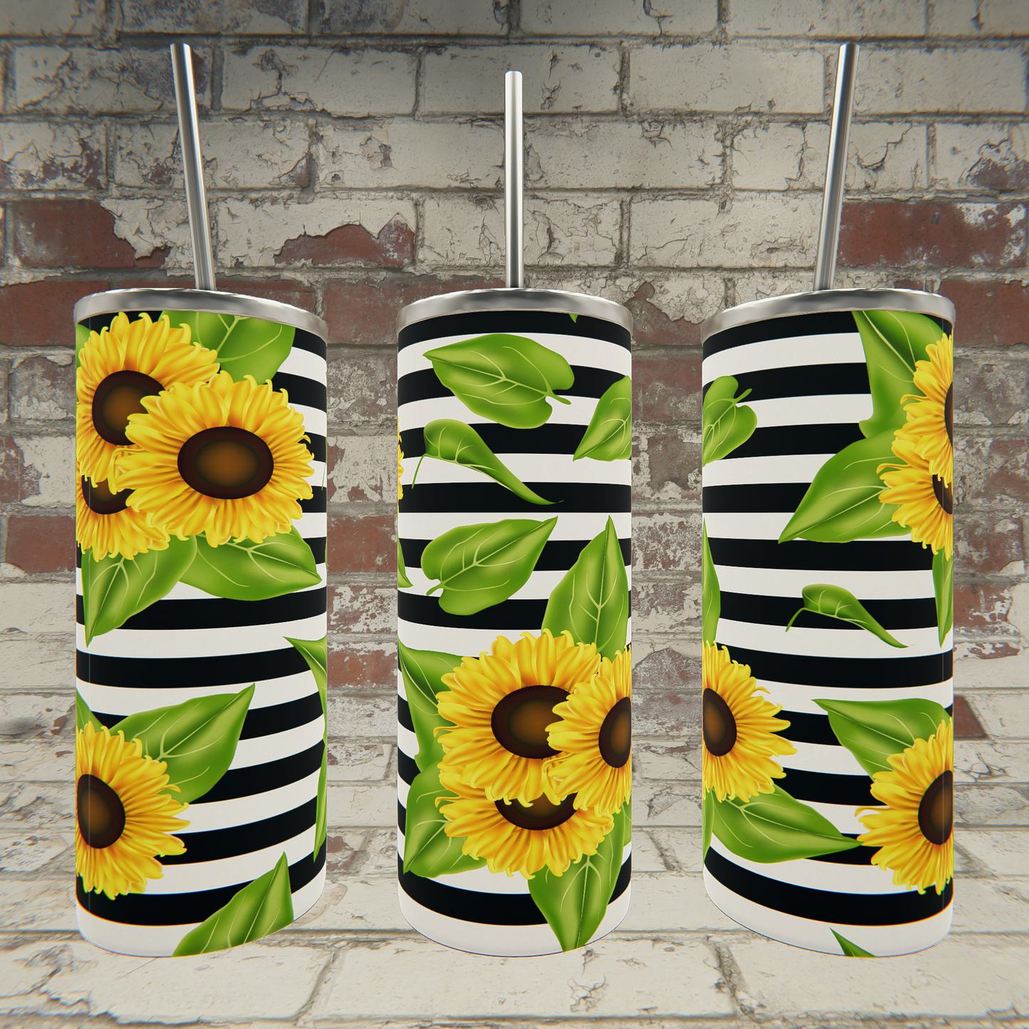 Sunflower with Black stripes 500-6