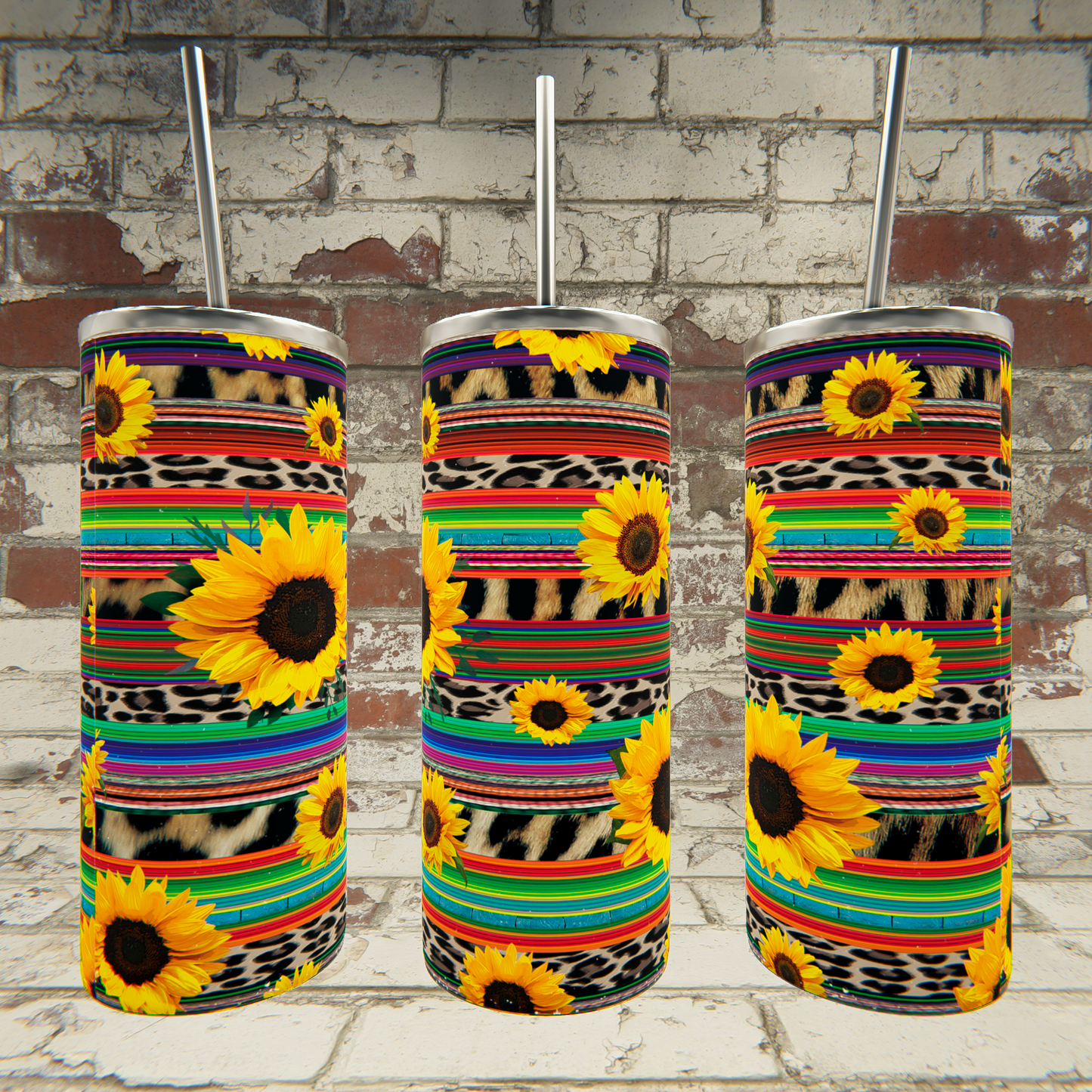 Sunflowers and Serape 587-15