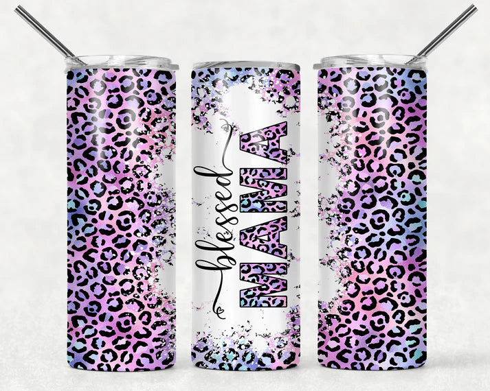 Blessed Mama Pastel Leopard