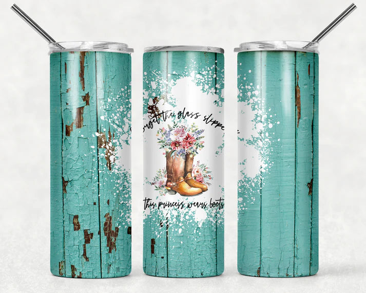 Forget the Glass Slippers turquoise