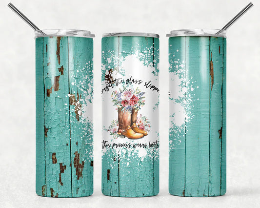 Forget the Glass Slippers turquoise