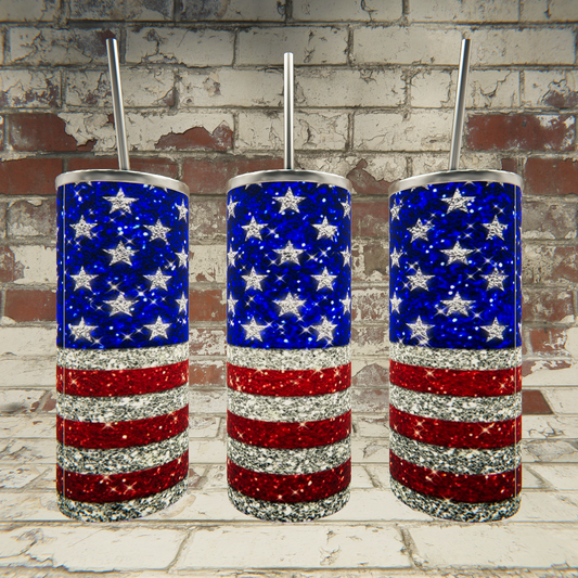 Glitter Flag