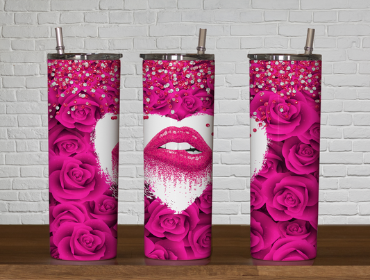 Glitter Lips Roses