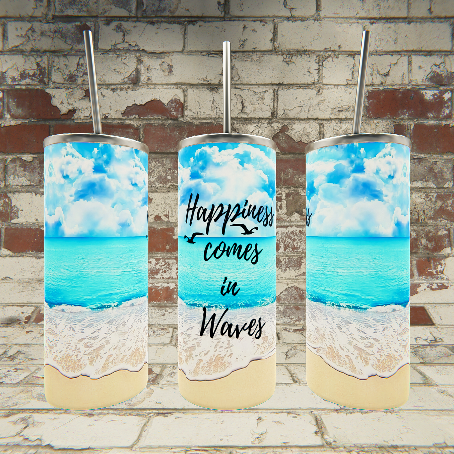 Happiness Comes in Waves