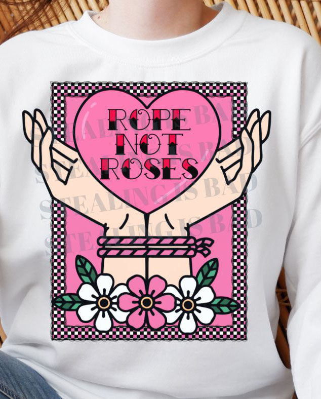 Rope Not Roses Pink