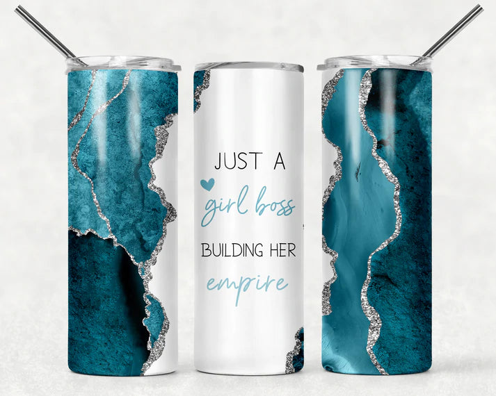 Just a Girl Building Emerald white