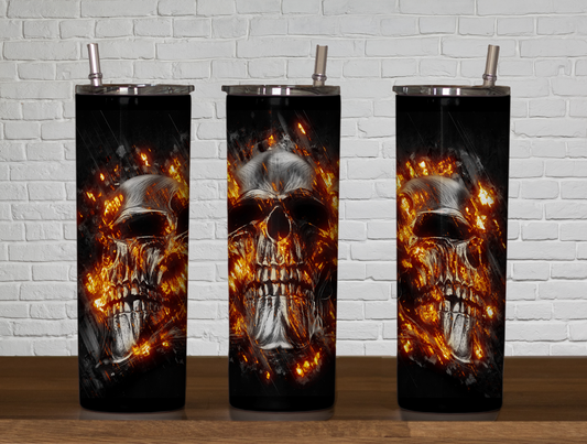 Metal Skulls Fire