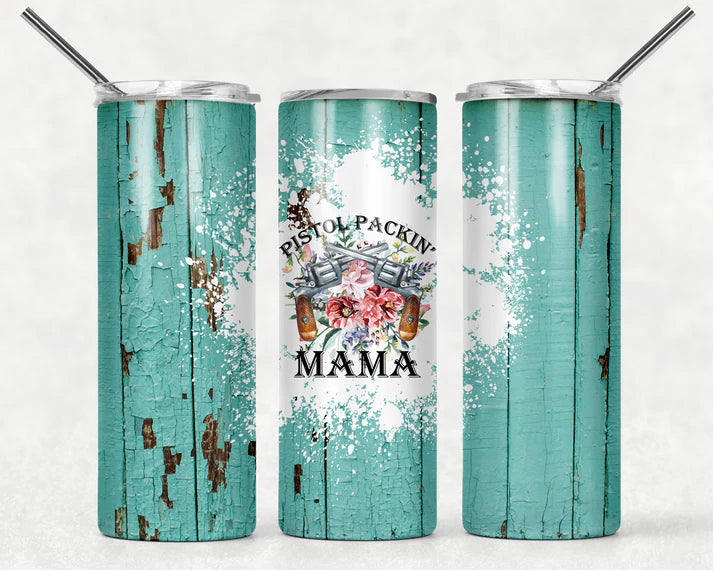 Pistol Packing Mama Turquoise