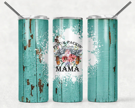 Pistol Packing Mama Turquoise