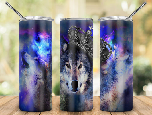Wolf with Crown