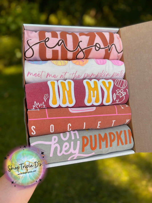 Basic B*tch Box-includes 5 shirts(box included for gifting)-LIMITED STOCK RTS