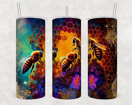 Bees-Alcohol Ink