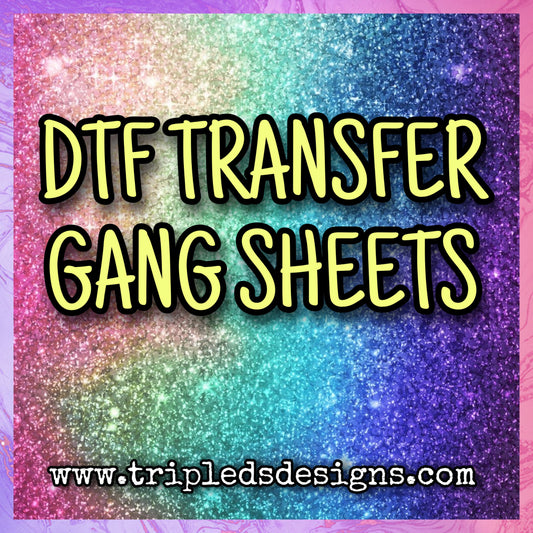 3816a- *UPLOAD YOUR PREMADE GANG SHEET* DTF TRANSFER CUSTOM ORDER