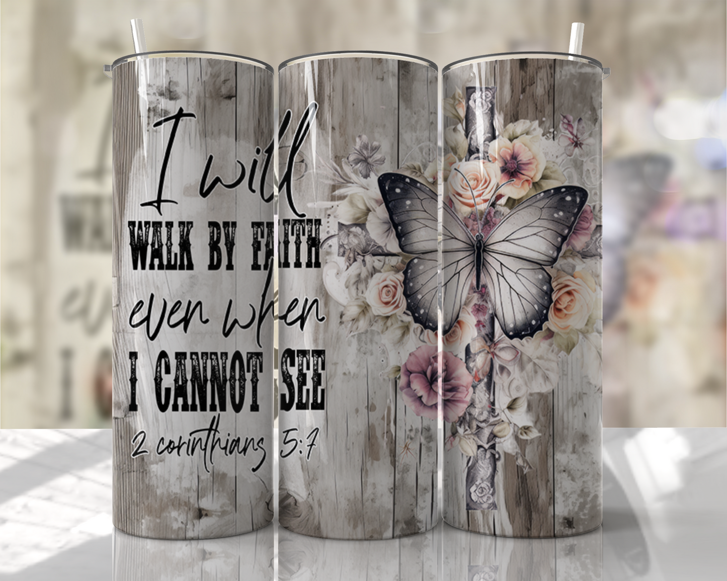 a set of three coffee mugs sitting on top of a table