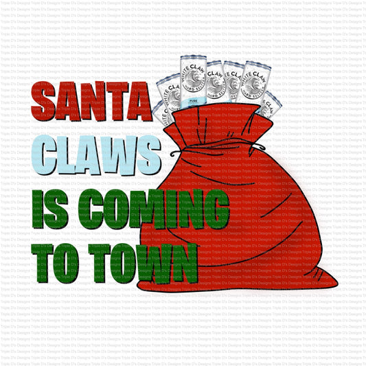 Santa Claws is Coming to Town