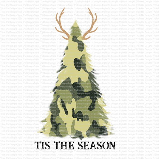 Tis The Season Camo Tree
