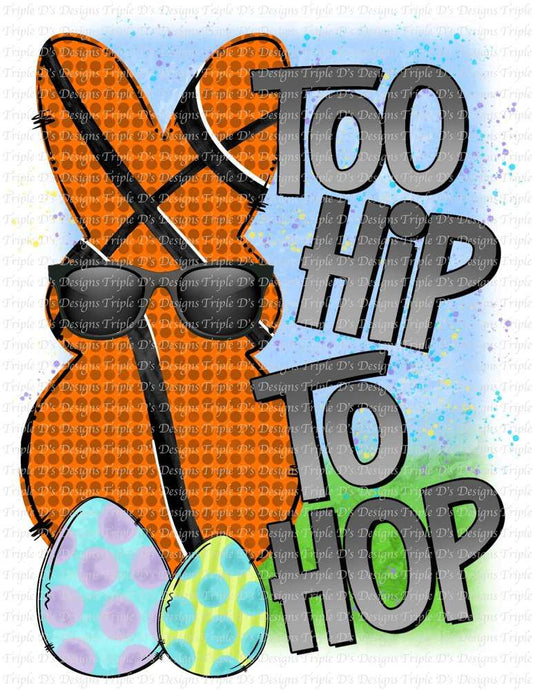 2759--Too Hip to Hop Basketball Bunny