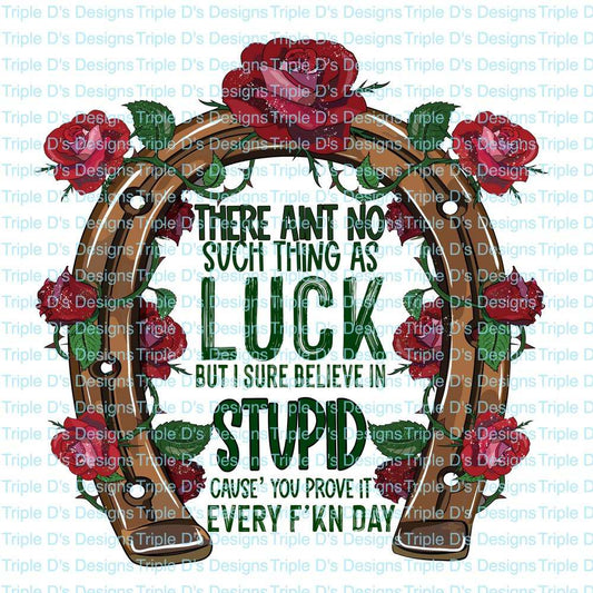 1491- There Ain't no such thing as Luck