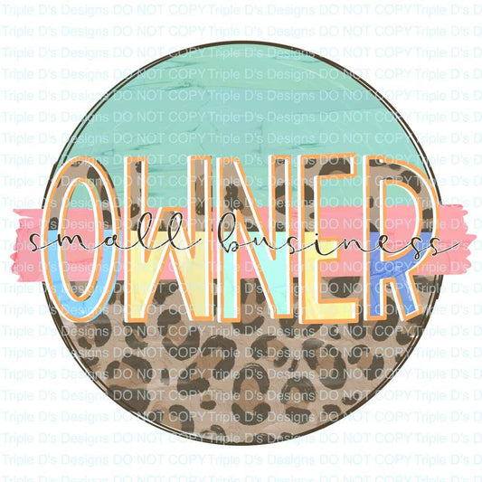 3719- Small Business Owner
