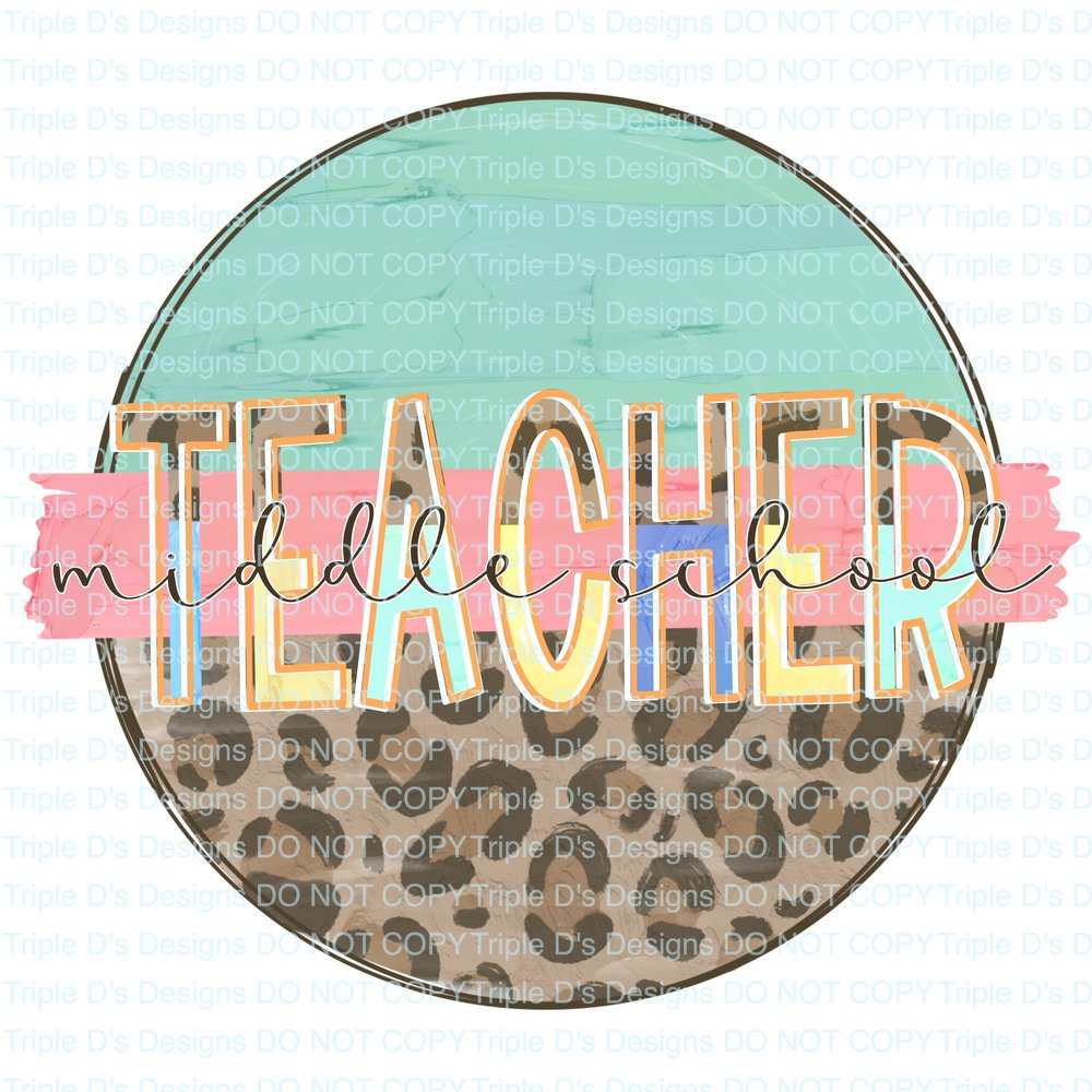 3727- Middle School Teacher