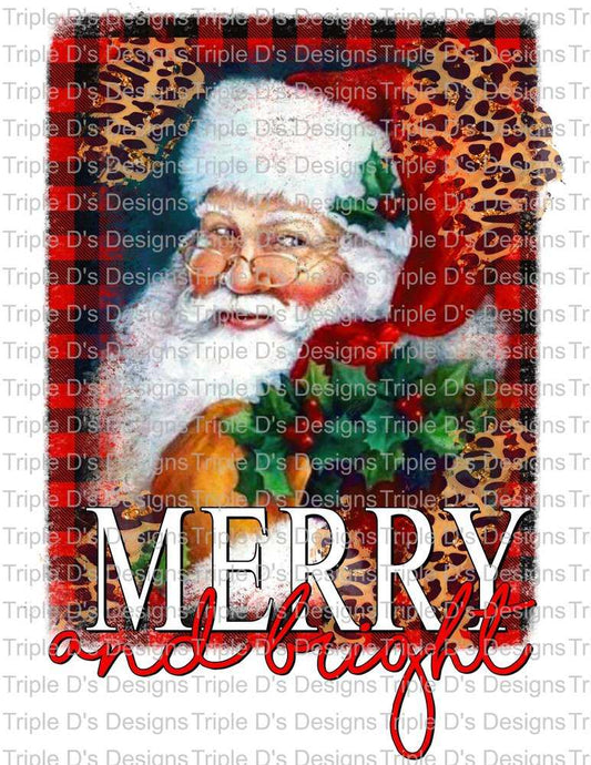 620- Merry and bright Santa