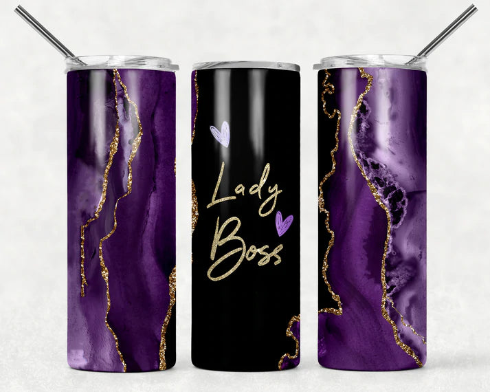 Lady Boss Purple Black