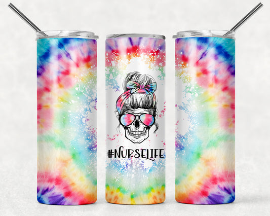 Nurse Life tie dye