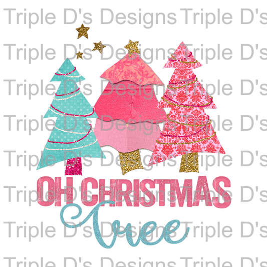 547-Oh Christmas Tree Pastel