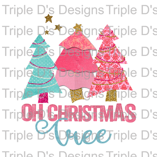 Pastel Oh Christmas Tree