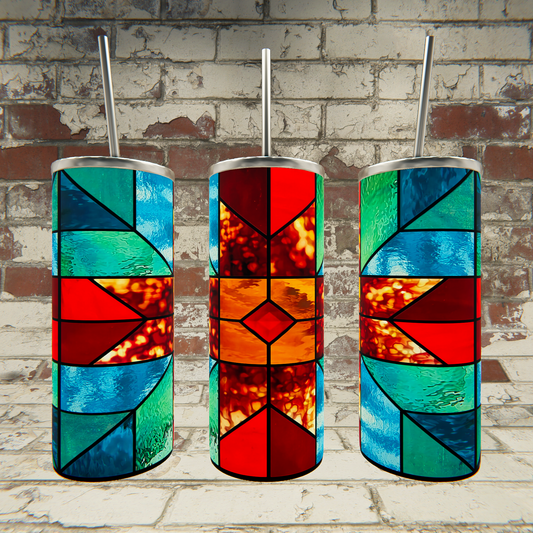 Quilt Stained Glass